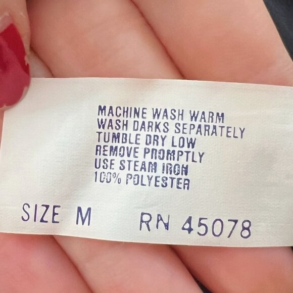 Vintage Tender Moments Black Satin Striped Slip Dress Mini Dress Women's Size M - Picture 7 of 8